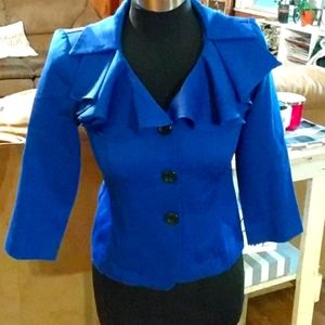 Royal blue jacket